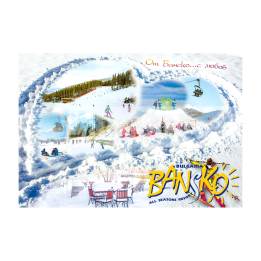 Пощенска картичка Банско 1-BN-0013