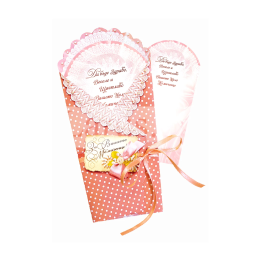 Поздравителна картичка за новородено момиченце - ПД 0488