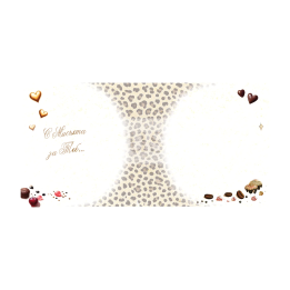 Екстравагантна картичка за Рожден ден с леопардов принт PD-0860