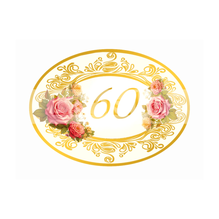 Двойна картичка "50 години вдъхновение и любов"-ПД 0909 1-PD-0909