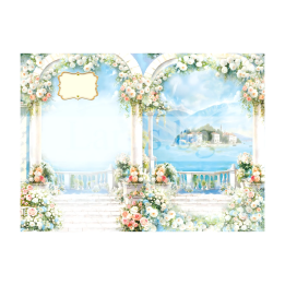 Сватбена картичка „Споделен в любов и хармония живот“ | 1-PD-0921