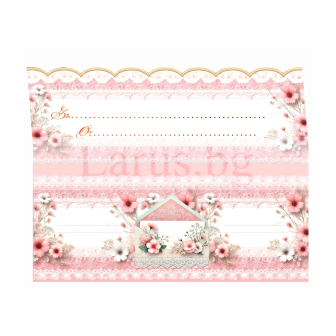 Картичка-Плик за момиче "Расти с любов и вяра!" ПД 1002 1-PD-1002