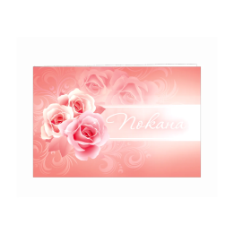 Мини покана с рози - Елегантна покана за събития