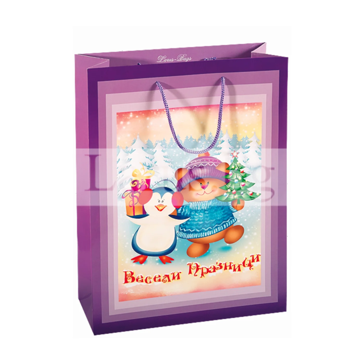 Новогодишна подаръчна торбичка 84 13-PT-0084