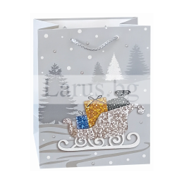 Новогодишна подаръчна торбичка 329 13-PT-0329