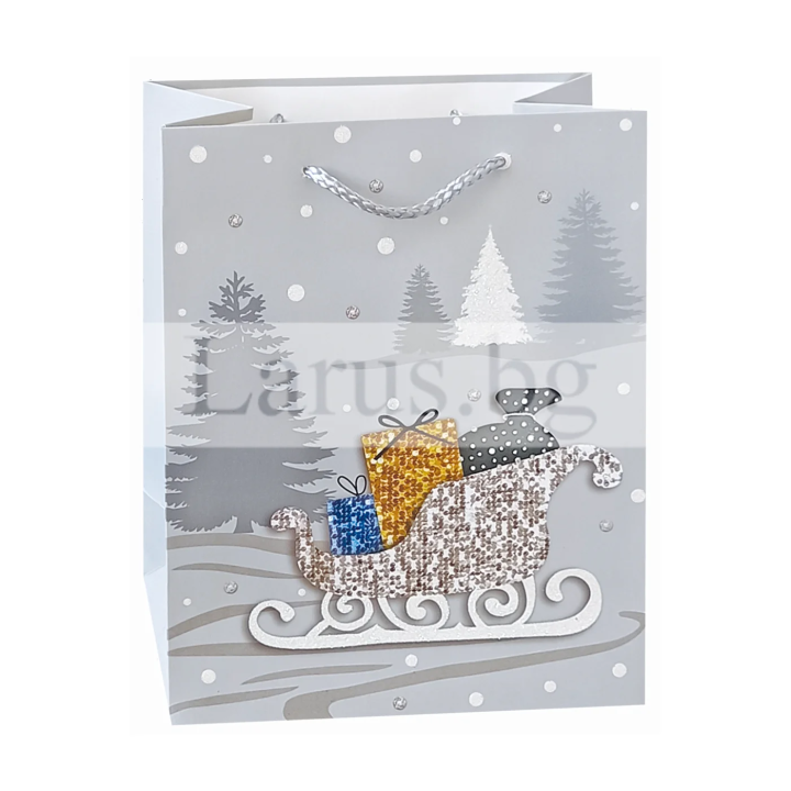 Новогодишна подаръчна торбичка 329 13-PT-0329