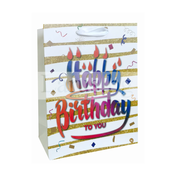 Подаръчна торбичка за рожден ден 30х12х40см | 13-PT-0432