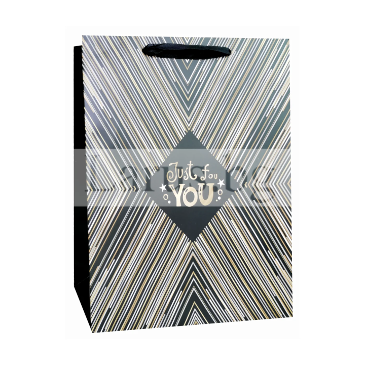 Подаръчна торбичка Just for YOU - Елегантна опаковка 26x10x32см