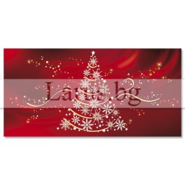 Коледна картичка 0193 - Елегантен празничен дизайн