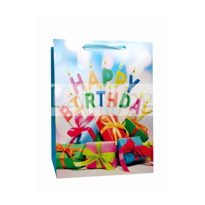 Подаръчна торбичка за рожден ден 30х12х40см | 13-PT-0678