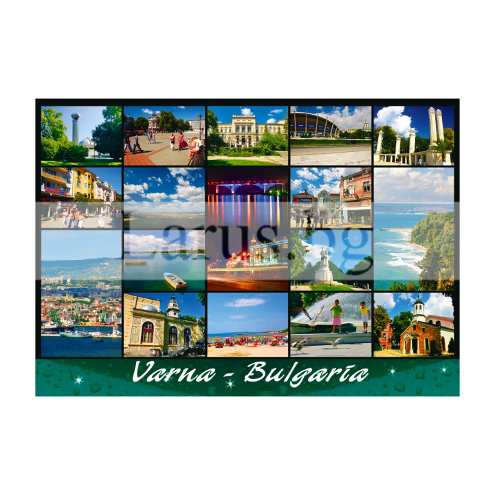 Пощенска картичка Варна - България | Сувенир от Черноморието