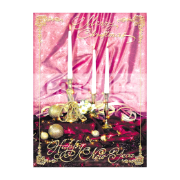 Коледна и новогодишна картичка 1-ZD-0003