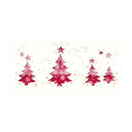 Зимна двойна картичка 1028 1-ZD-1028