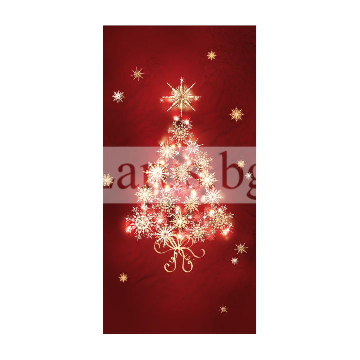 Зимна двойна картичка 1078 1-ZD-1078