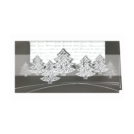 Зимна двойна картичка 1087 1-ZD-1087