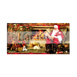 Зимна двойна картичка 1101 1-ZD-1101