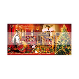 Зимна двойна картичка 1102 1-ZD-1102