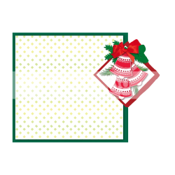 Зимна двойна картичка 1140 1-ZD-1140