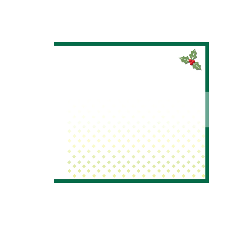 Коледна картичка 1140 с камбанки и червено фолио