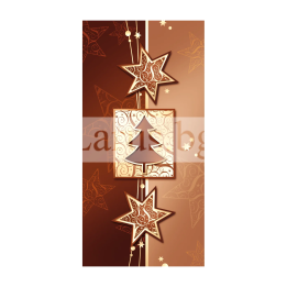 Зимна единична картичка 0256 1-ZE-0256