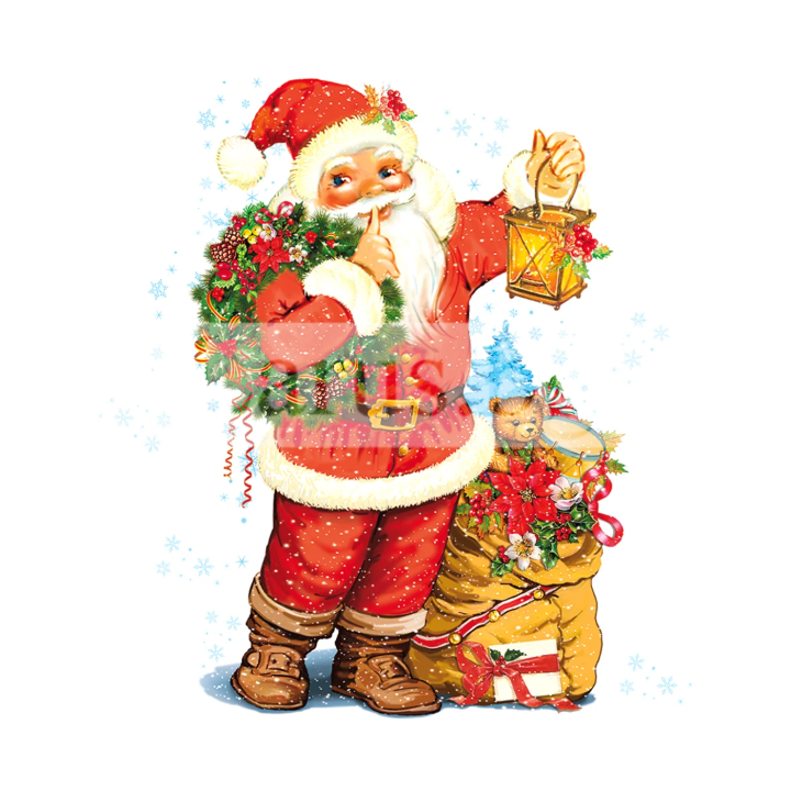 Зимна мини картичка 0202 1-ZM-0202