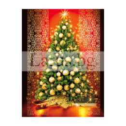 Коледна мини картичка - ЗМ 0248