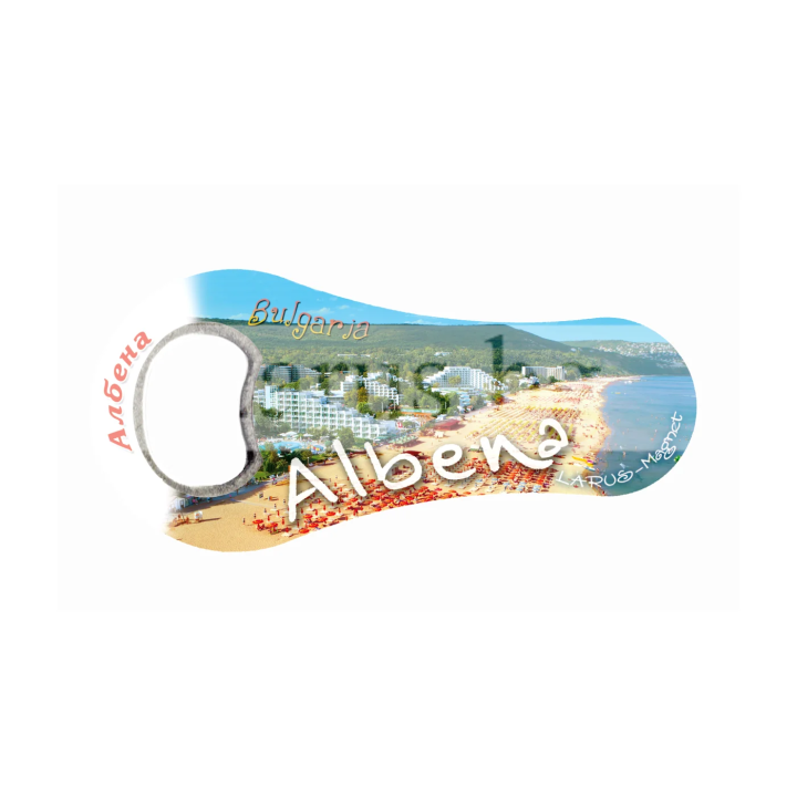 Магнитен сувенир-отварачка Албена | Сувенири от България