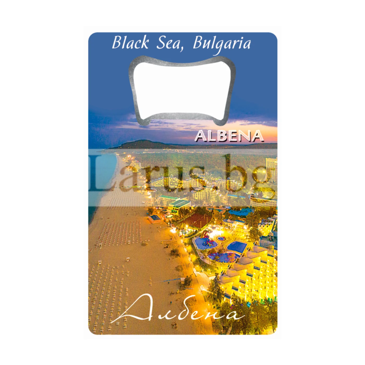 Магнитен сувенир отварачка Албена - 12-msoAL-0005