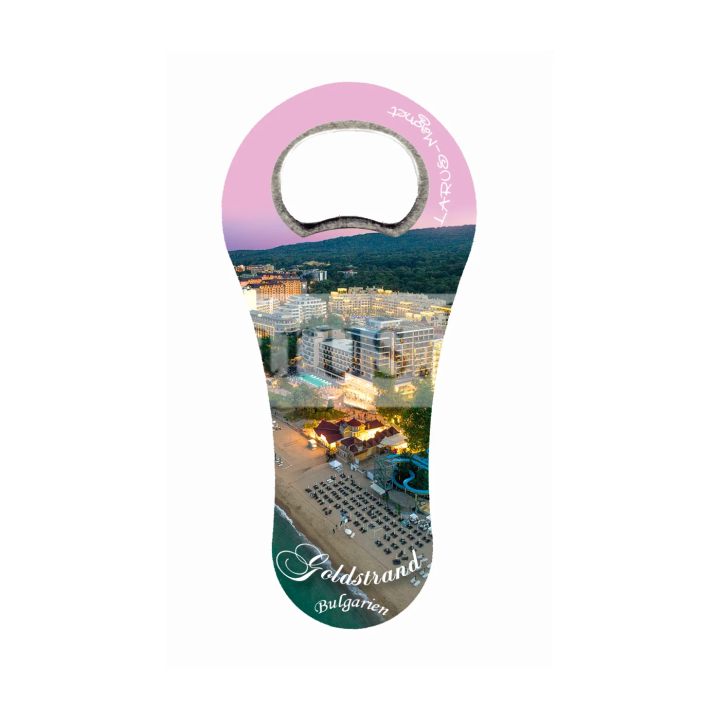 Магнитен сувенир-отварачка Златни пясъци | Сувенири България