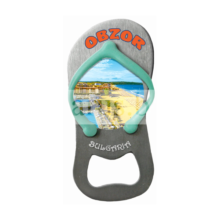 Магнитен сувенир-отварачка Обзор, България