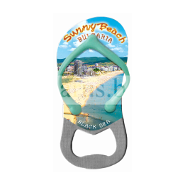 Магнитен сувенир-отварачка Слънчев бряг - 12-msoSB-0005