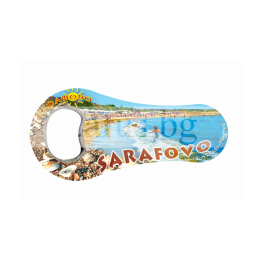 Магнитен сувенир-отварачка Сарафово | Летен подарък