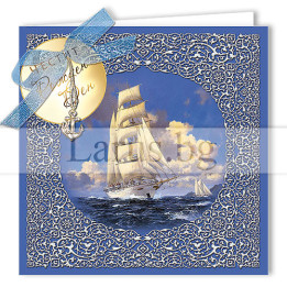 Поздравителна картичка за рожден ден ,,Плаване сред непознати води" - ПД 0621 1-PD-0621