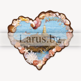 Магнитен сувенир Ахтопол - морски подарък