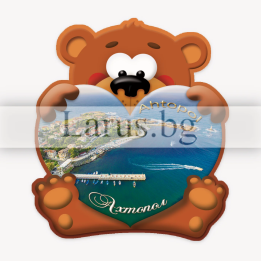 Магнитен сувенир Ахтопол - мече | Сувенири от България