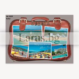 Пощенска картичка Албена - Сувенир от Черноморието