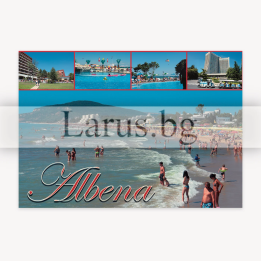 Пощенска картичка Албена - Летен сувенир 1-AL-0042