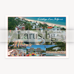 Пощенска картичка Албена - Летен спомен от България
