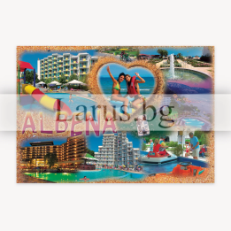 Пощенска картичка Албена | Летни изгледи