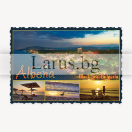 Магнитен сувенир Албена, България - Сувенири от Черноморието