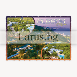 Магнитен сувенир Албена, България - 12-mhAL-0033