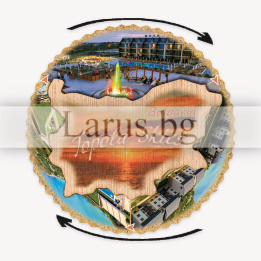 Магнитен сувенир Topola Skies с въртящ се елемент