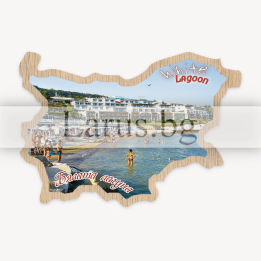 Магнитен сувенир Бялата лагуна - 12-mdBA-0013