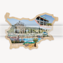 Магнитен сувенир White Lagoon resort, Балчик - 12-mdBA-0014