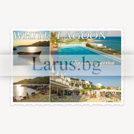 Магнитен сувенир White Lagoon (Бялата лагуна) - 12-mhBA-0006