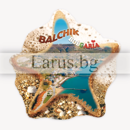Магнитен сувенир Балчик - морска звезда | Сувенири от България