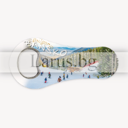 Магнитен сувенир отварачка Банско - Зимен спомен