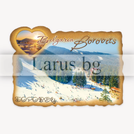 Магнитен сувенир Боровец - Сувенири от България
