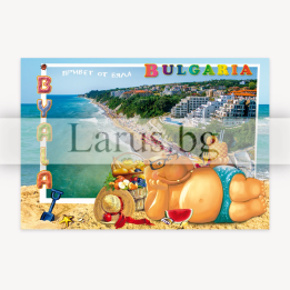 Пощенска картичка Бяла - Летен сувенир от България