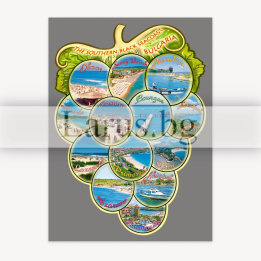 Пощенска картичка Южно Черноморие България 1-BG-0090